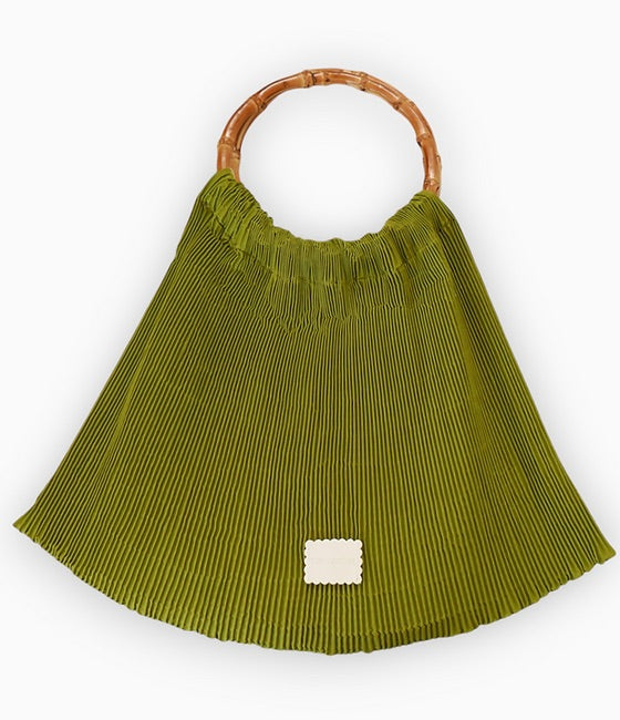 Bolso Bambu Plisado